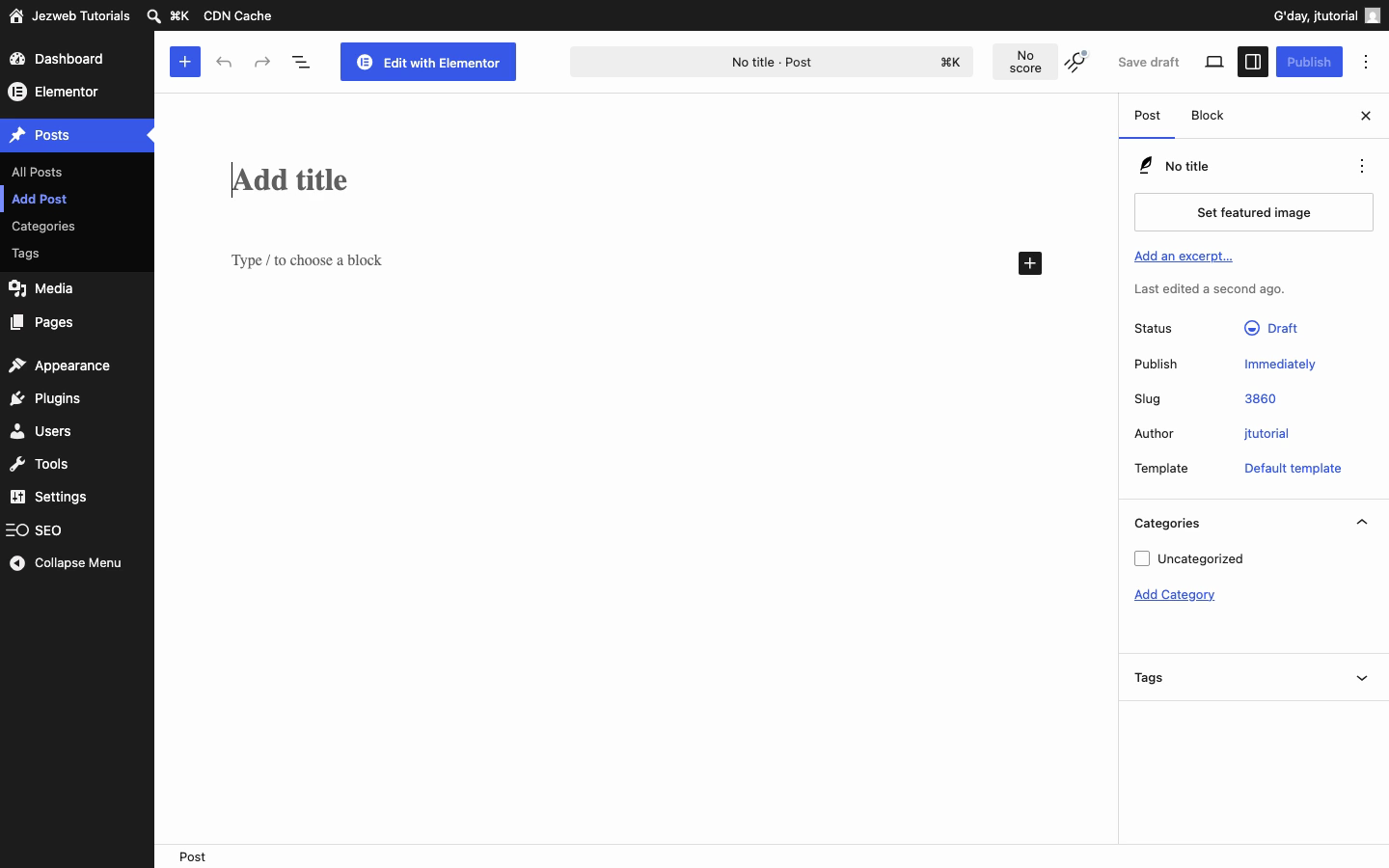 Step 2: Meet the block editor